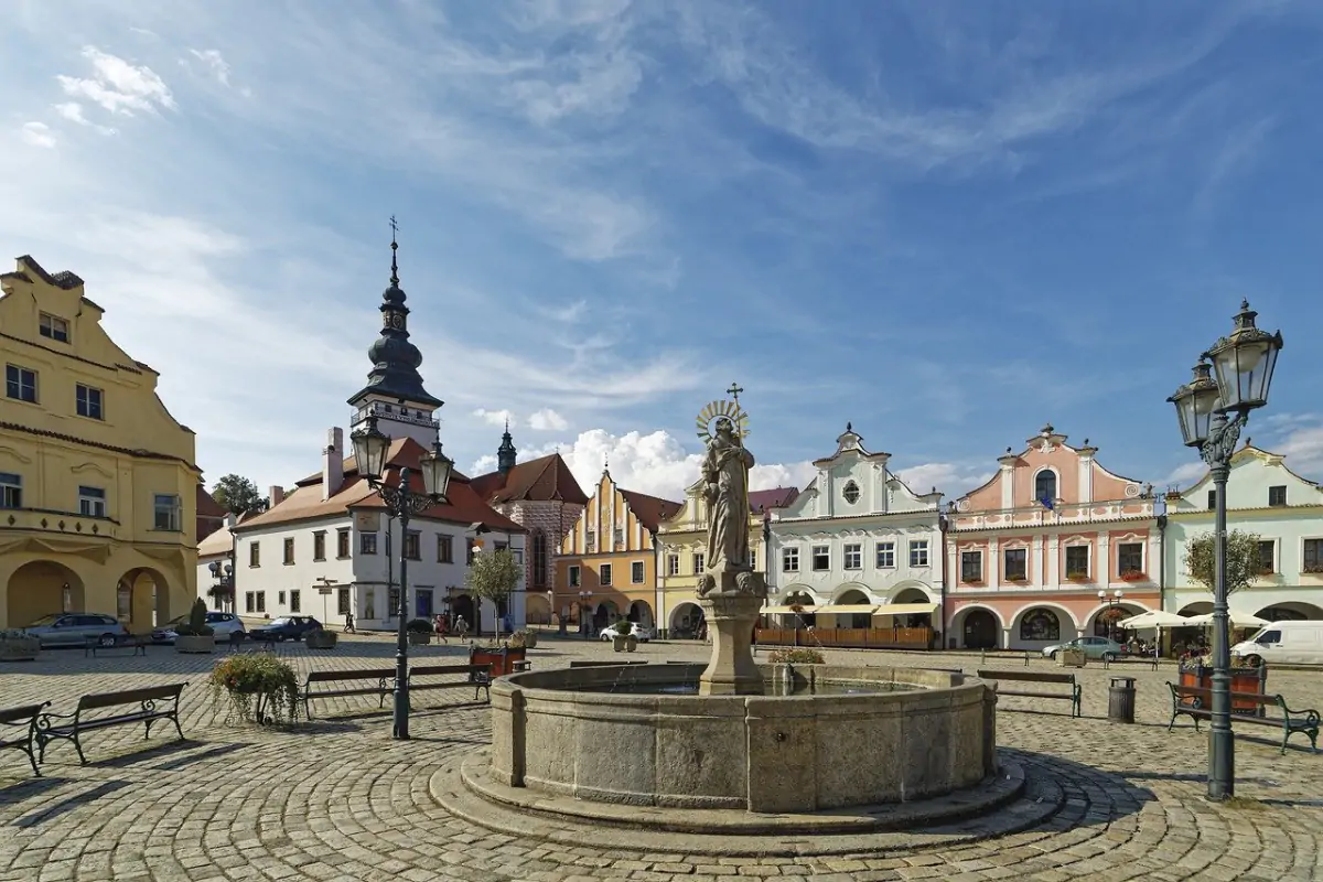 Pelhřimov z ptačí perspektivy